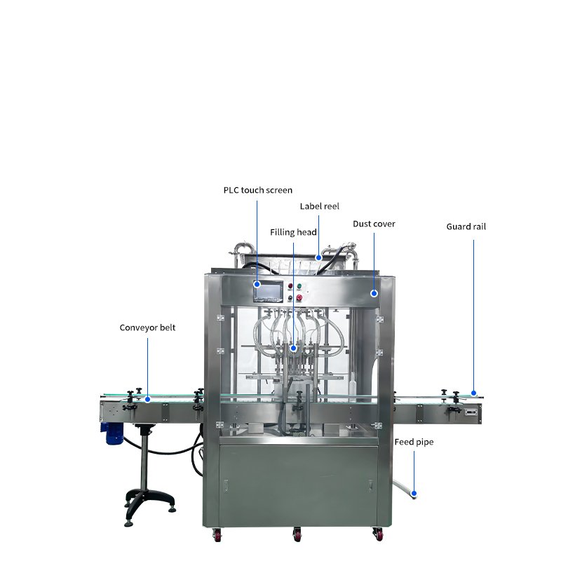 Automatic Six-Head Negative Pressure Filling Machine