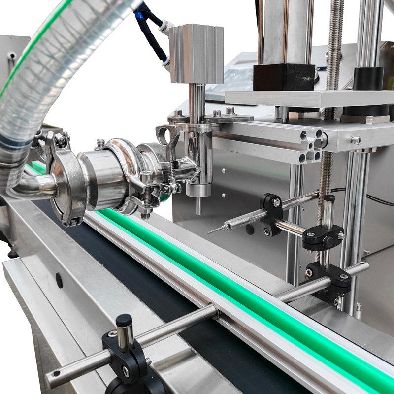 Vertical Single-Head Magnetic Pump Cream & Liquid Filling Machine