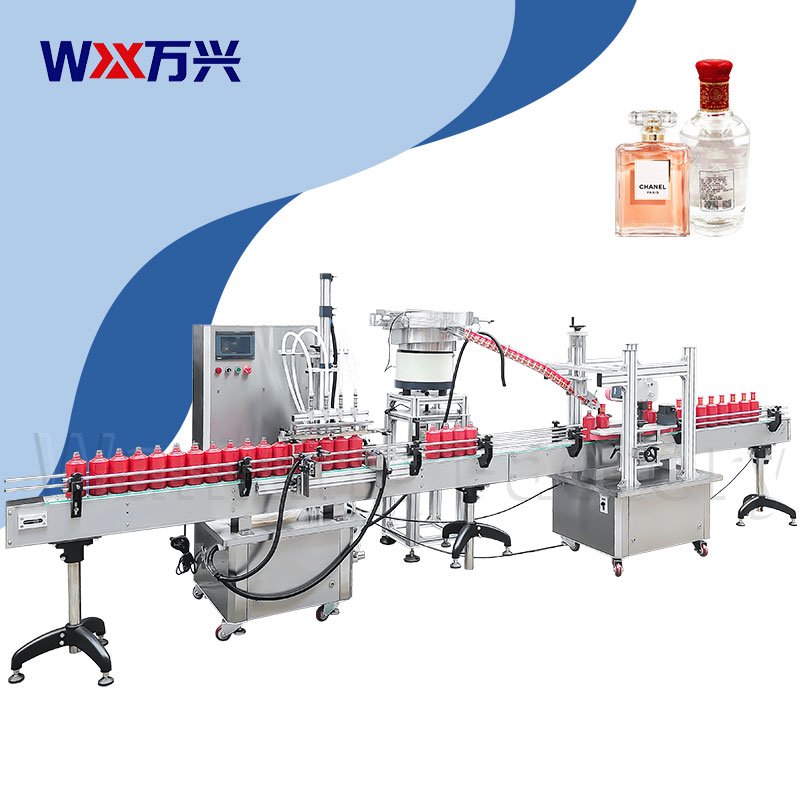 Baijiu filling and capping line