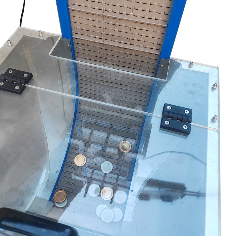 Automatic lifting, capping and servo capping line