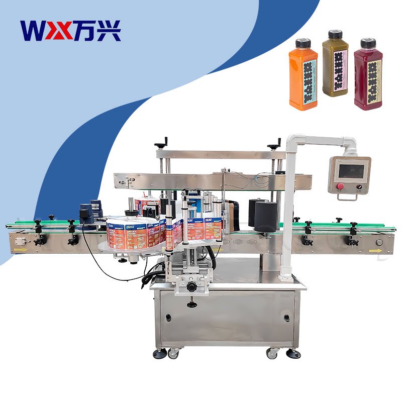 Double-sided labeling machine