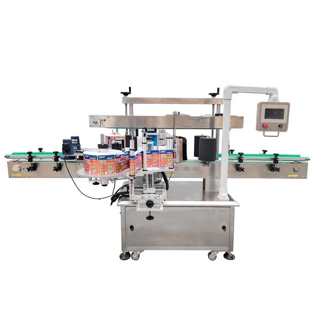 Double-sided labeling machine
