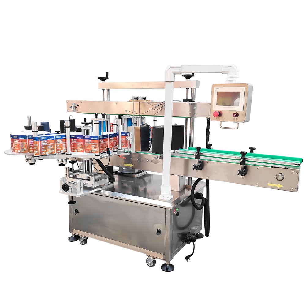 Double-sided labeling machine