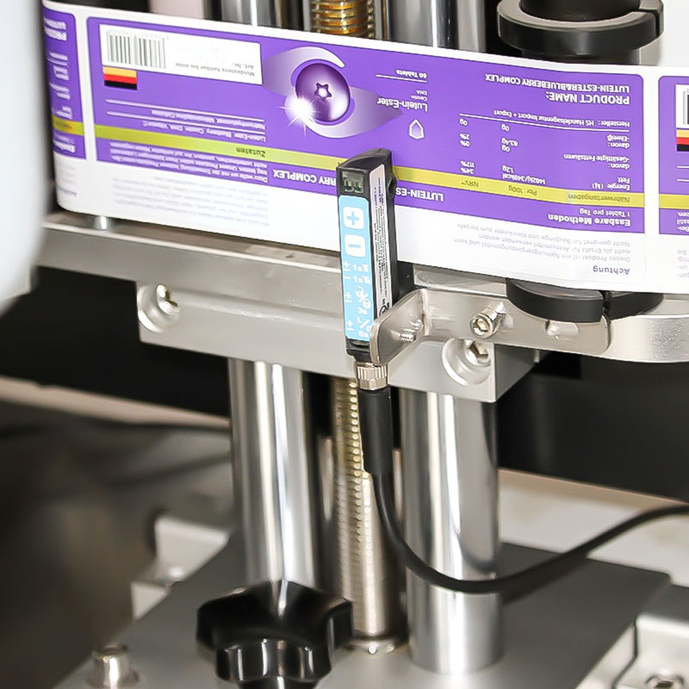 ALB-320 (Desktop Fixed Point Round Bottle Labeling Machine)