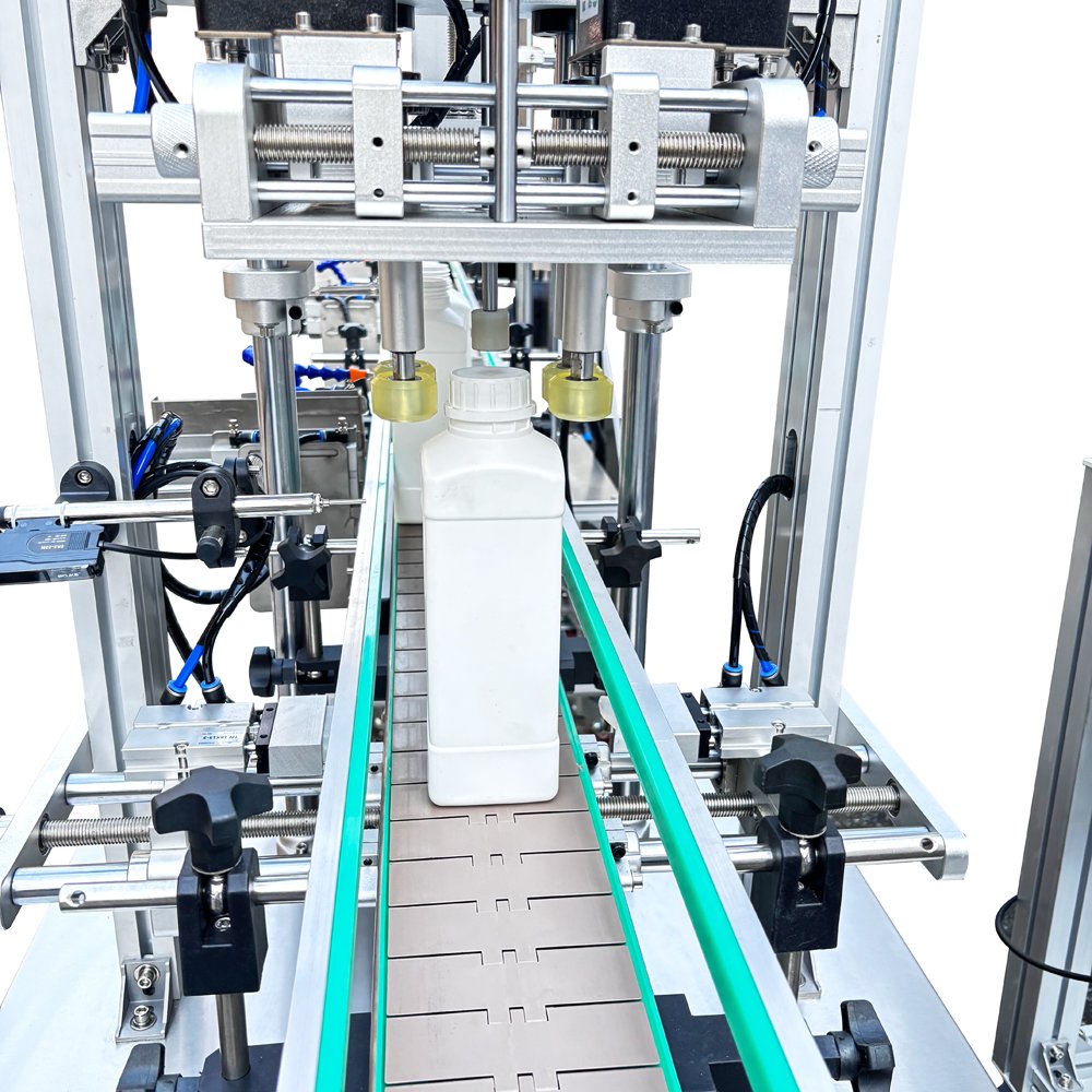 Automatic Single-Head Peristaltic Pump Liquid Filling, Capping & Screwing Production Line