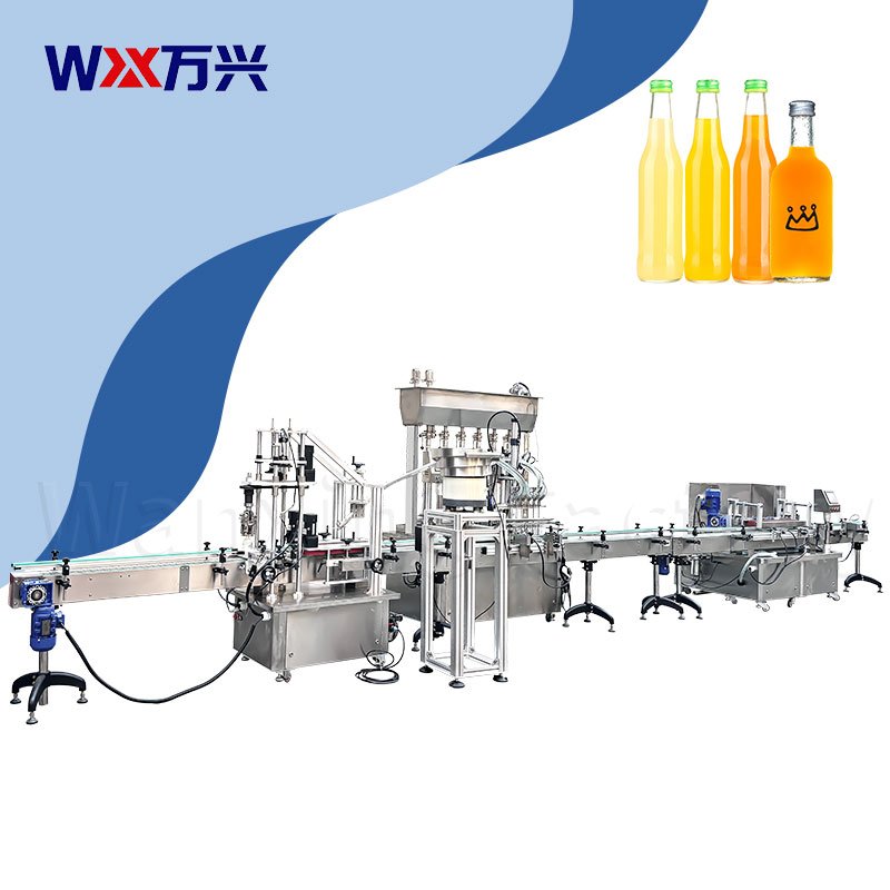 Integrated Bottle Washing, Piston Filling and Capping Line