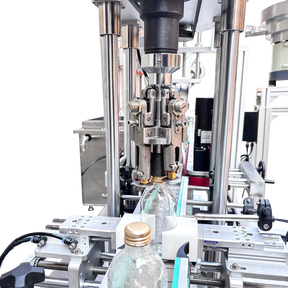 Integrated Bottle Washing, Piston Filling and Capping Line
