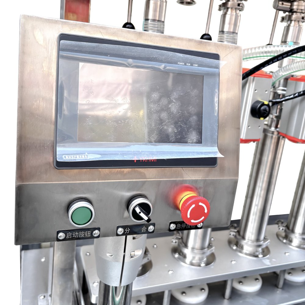 Integrated Bottle Washing, Piston Filling and Capping Line