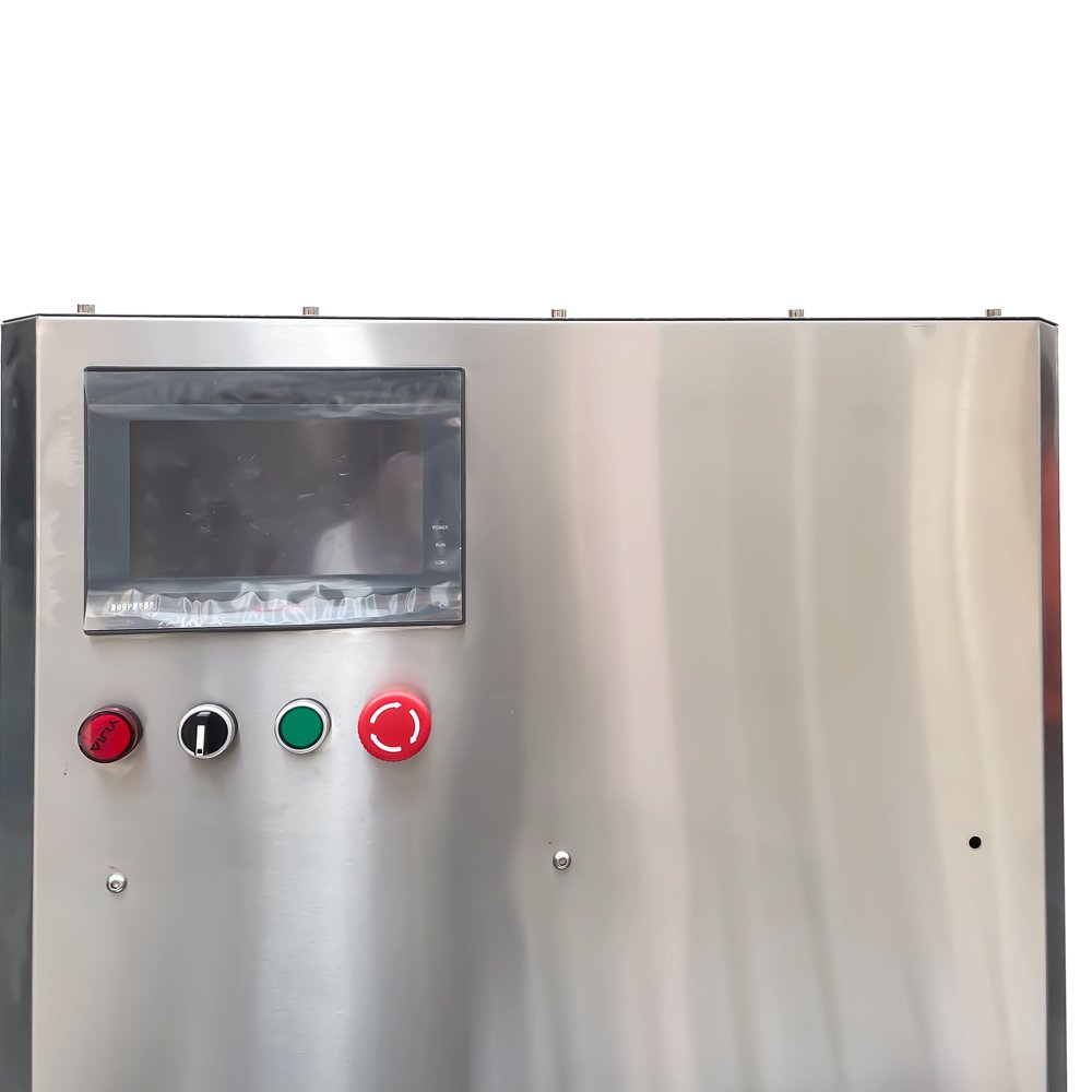 Filling, capping, labeling, heat shrink wire