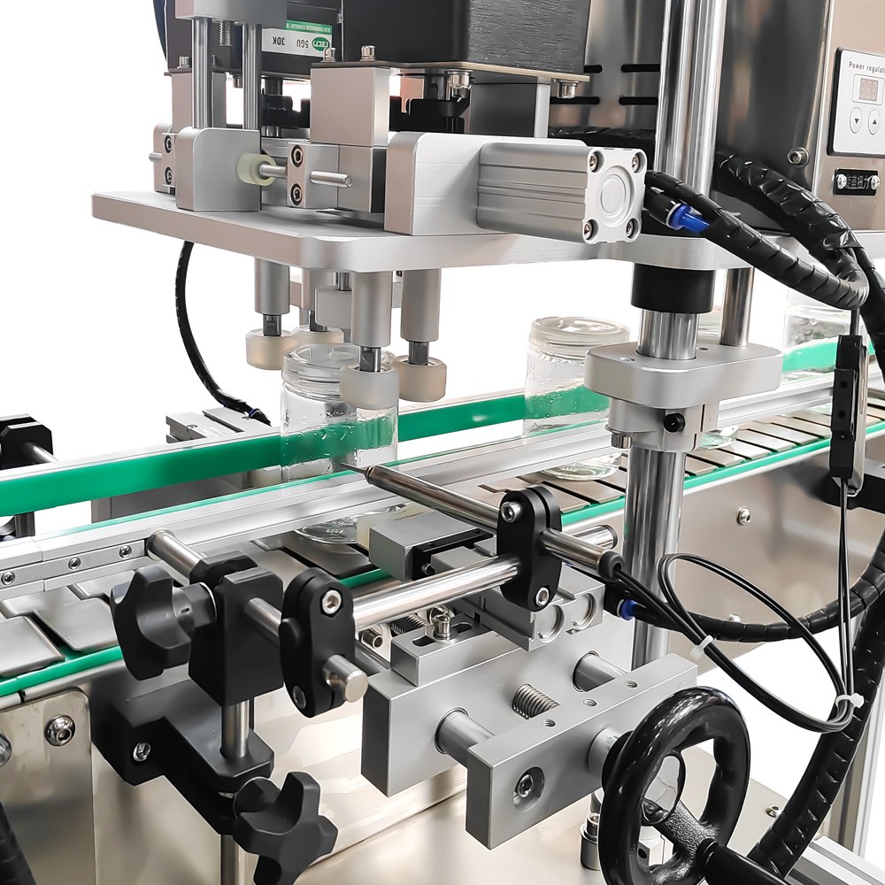 Brush washing bottle filling capping machine