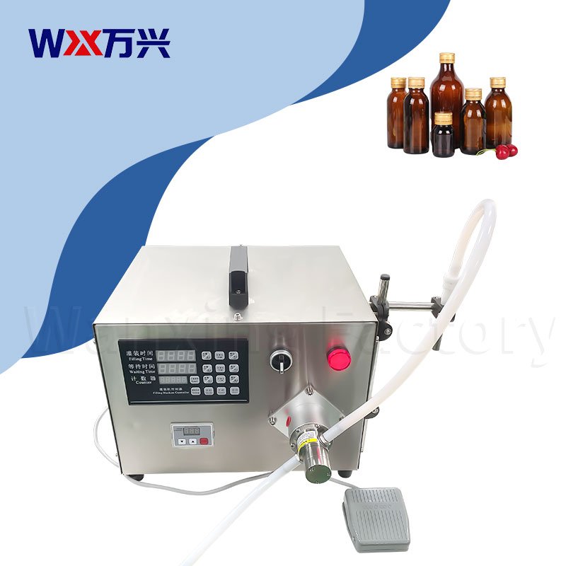 Semi-Automatic Single-Head Magnetic Pump Liquid Filling Machine