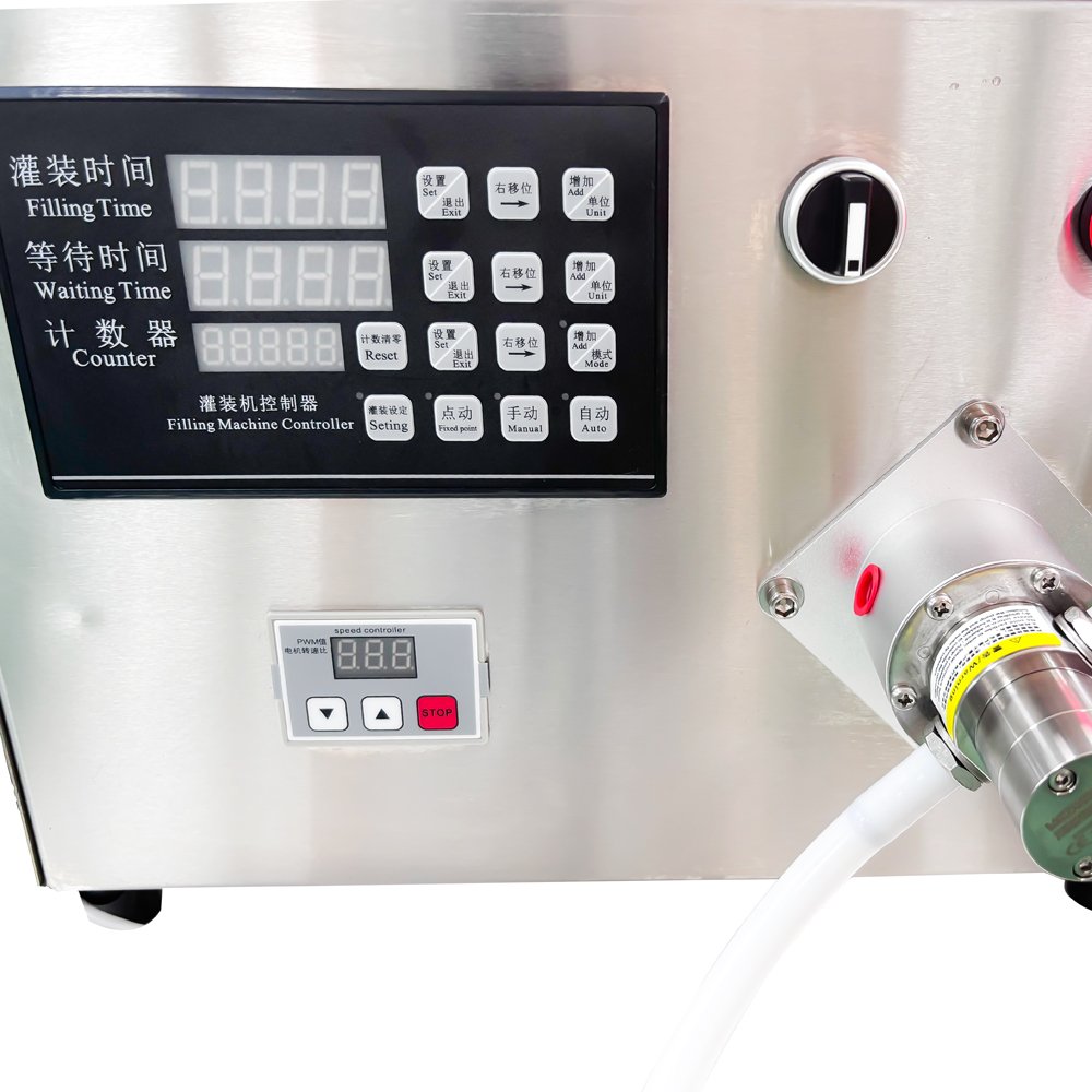 Semi-Automatic Single-Head Magnetic Pump Liquid Filling Machine