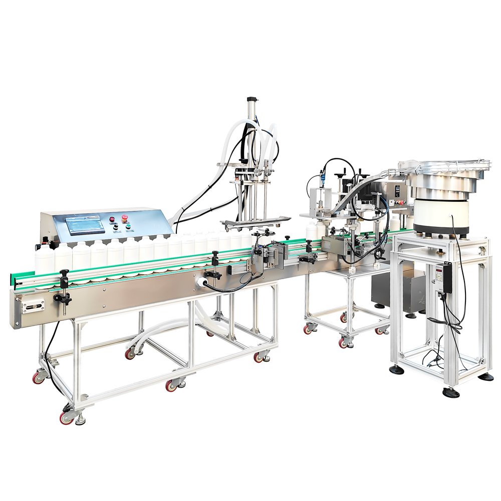 Filling bottom cap screw sealing line