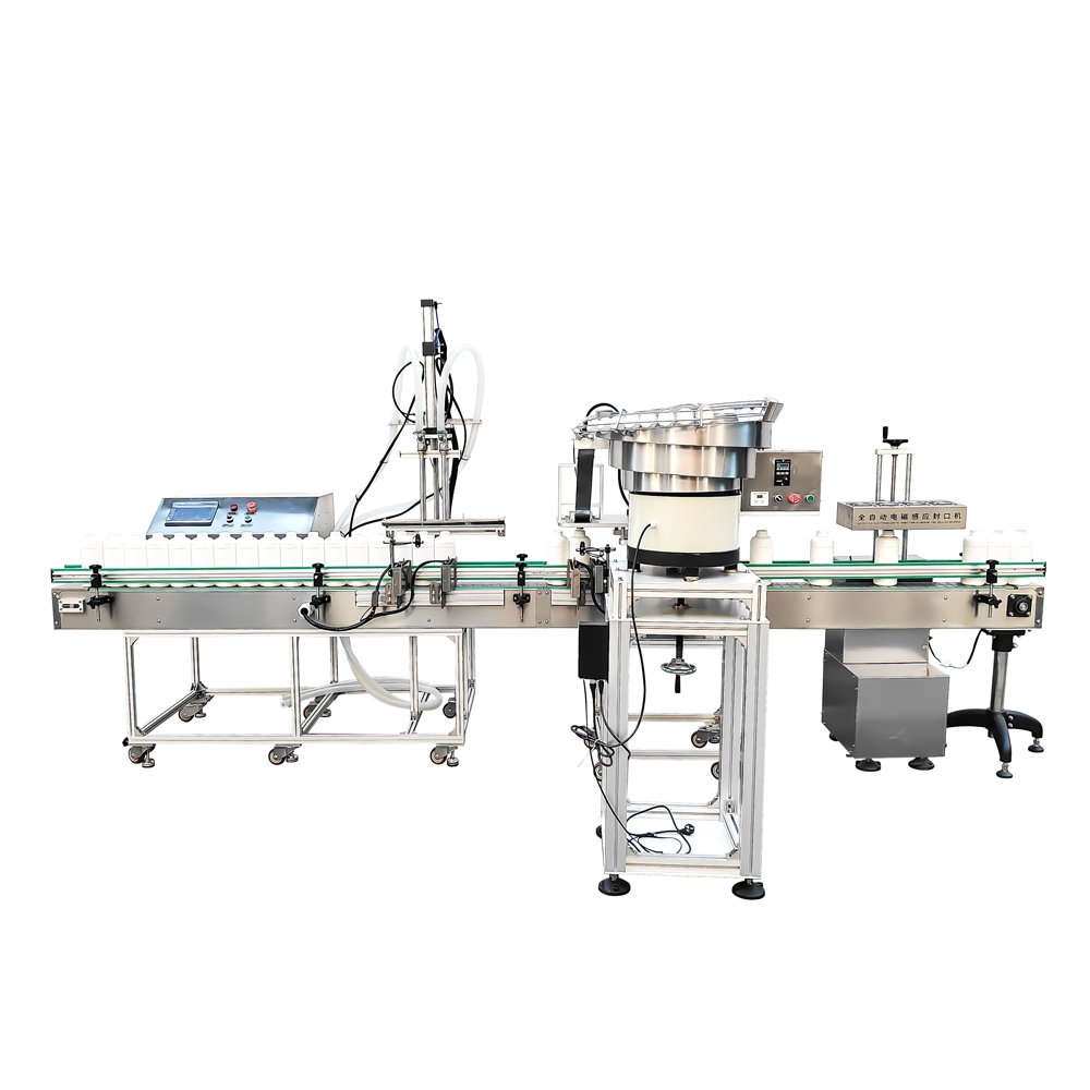 Filling bottom cap screw sealing line