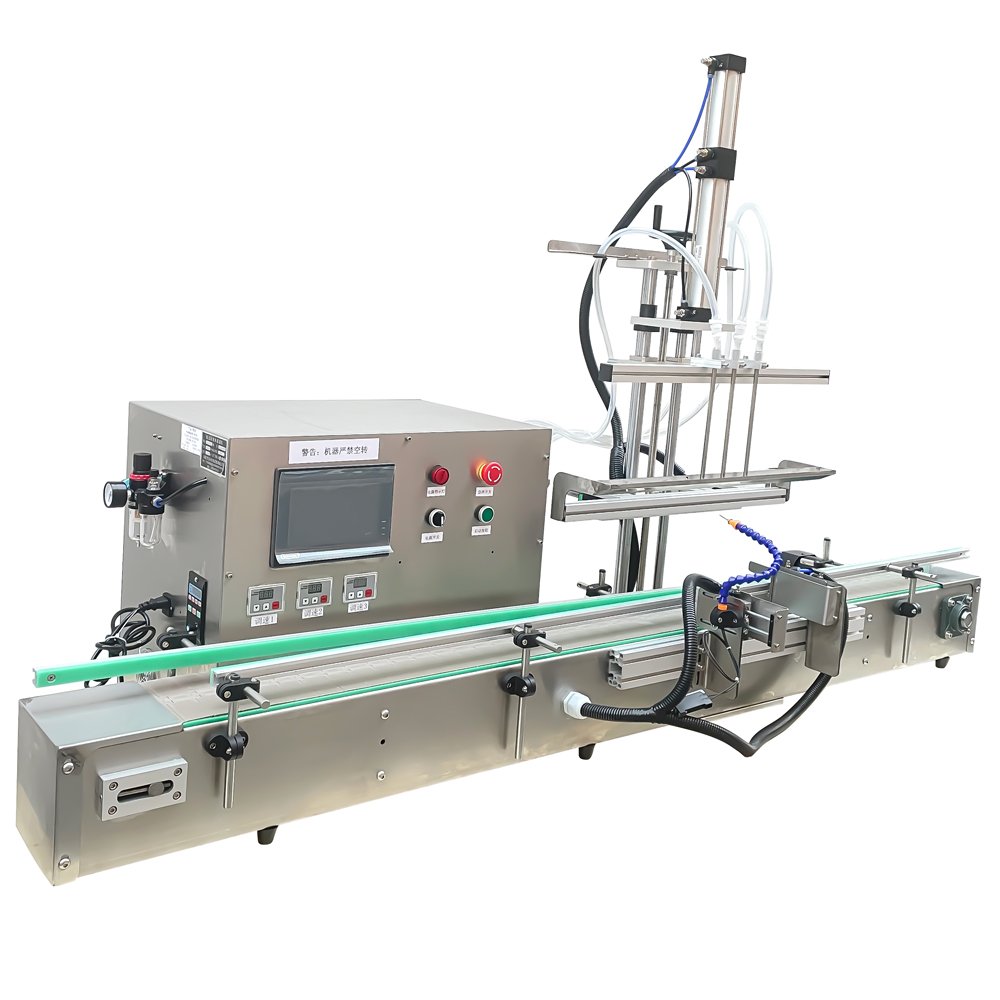 Tabletop Three-Head Liquid Filling Machine