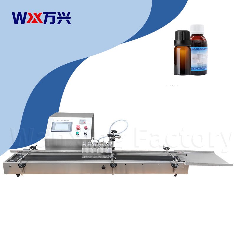 Tabletop Single-Head Magnetic Pump Liquid Filling Machine