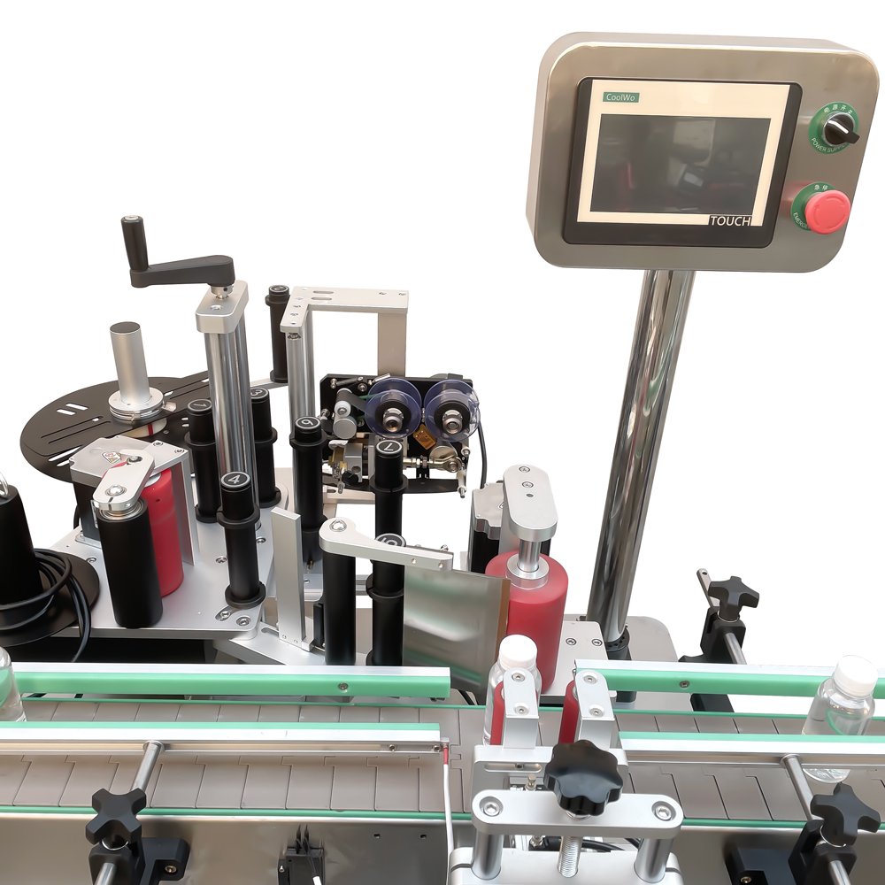 Automatic 6-head filling, capping, screw-capping, light inspection, labeling and coding production line