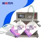 Semi-automatic self-supporting bag diaphragm pump filling machine for laundry detergent, soup mix, soybean milk, milk, mineral water, plum juice, and traditional Chinese medicine