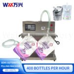 Semi-automatic self-supporting bag diaphragm pump filling machine for laundry detergent, soup mix, soybean milk, milk, mineral water, plum juice, and traditional Chinese medicine - Image 2