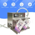 Semi-automatic self-supporting bag diaphragm pump filling machine for laundry detergent, soup mix, soybean milk, milk, mineral water, plum juice, and traditional Chinese medicine - Image 3