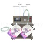 Semi-automatic self-supporting bag diaphragm pump filling machine for laundry detergent, soup mix, soybean milk, milk, mineral water, plum juice, and traditional Chinese medicine - Image 4